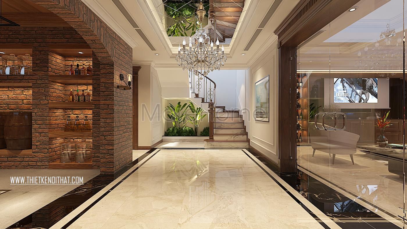 Thiết kế nội thất biệt thự Vinhomes GreenBay HL30 